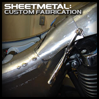 Hand Made Gas Tanks, Custom Sheetmetal and more ...